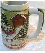 Budweiser Limited Edition Clydesdale Christmas Stein by Ceremart - £17.48 GBP