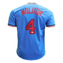 Paul Molitor Signed Autographed Minnesota Twins Baseball Jersey - JSA COA - £117.15 GBP