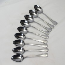 Towle Teaspoons Stainless Glossy Rounded Heavy Rounded Ridge 6.375&quot; Lot ... - £39.16 GBP