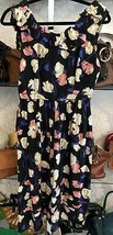 PRADA Sleeveless Silk Floral Dress w/Asymmetrical Ruffle Top Sz 42/US 6 $2300 - £443.66 GBP
