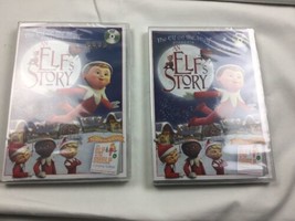 Two the Elf on the Shelf An Elf Story DVD Christmas Movie both new  - £19.40 GBP