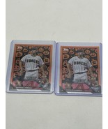 lot (2) 2023 TOPPS UPDATE CORBIN CARROLL DEBUT RC US244  GHOST &amp; PUMPKIN... - $125.04 CAD
