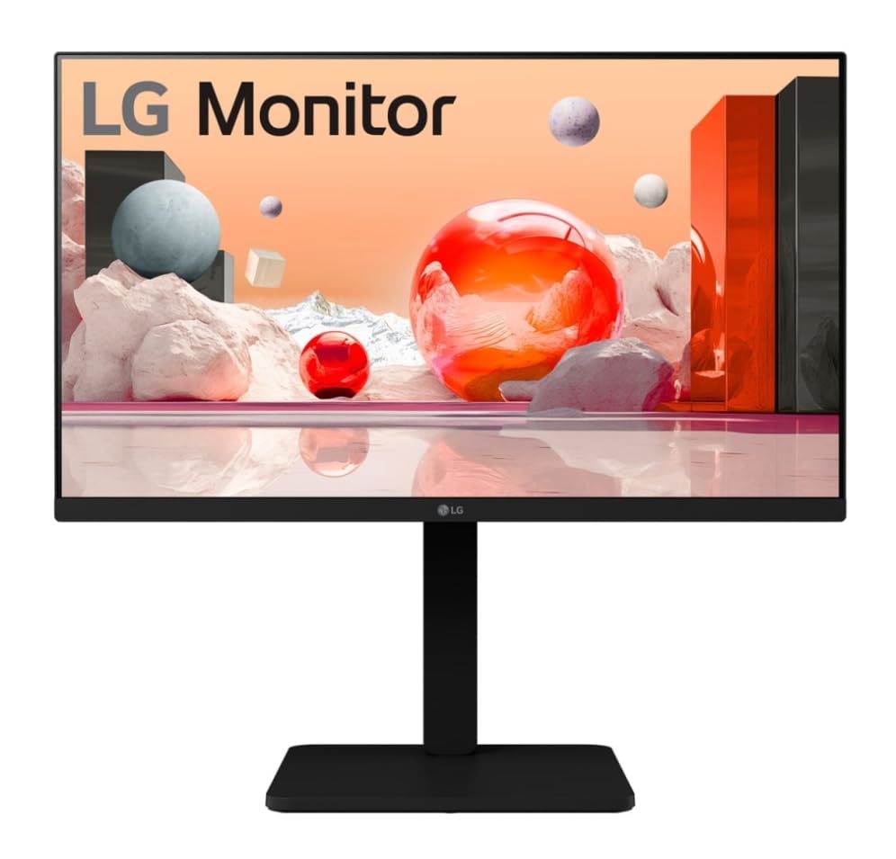 LG 24IN Monitor, 1920X1080, 16:9 IPS, HDMI, D-SUB, USB 2.0 - $245.06