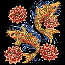 Koi Fish Cross Stitch Pattern***LOOK*** - $2.95