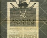 McCall&#39;s Tavern Menu Lady Lake Florida  - £14.01 GBP