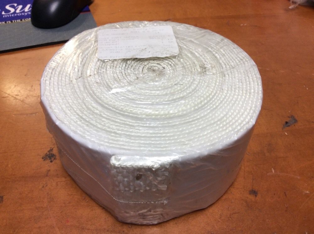 McMaster Carr WOVEN SLOTTED FIBERGLASS SEAL ADHESIVE BACK  8813K35 NEW $99 - $98.01
