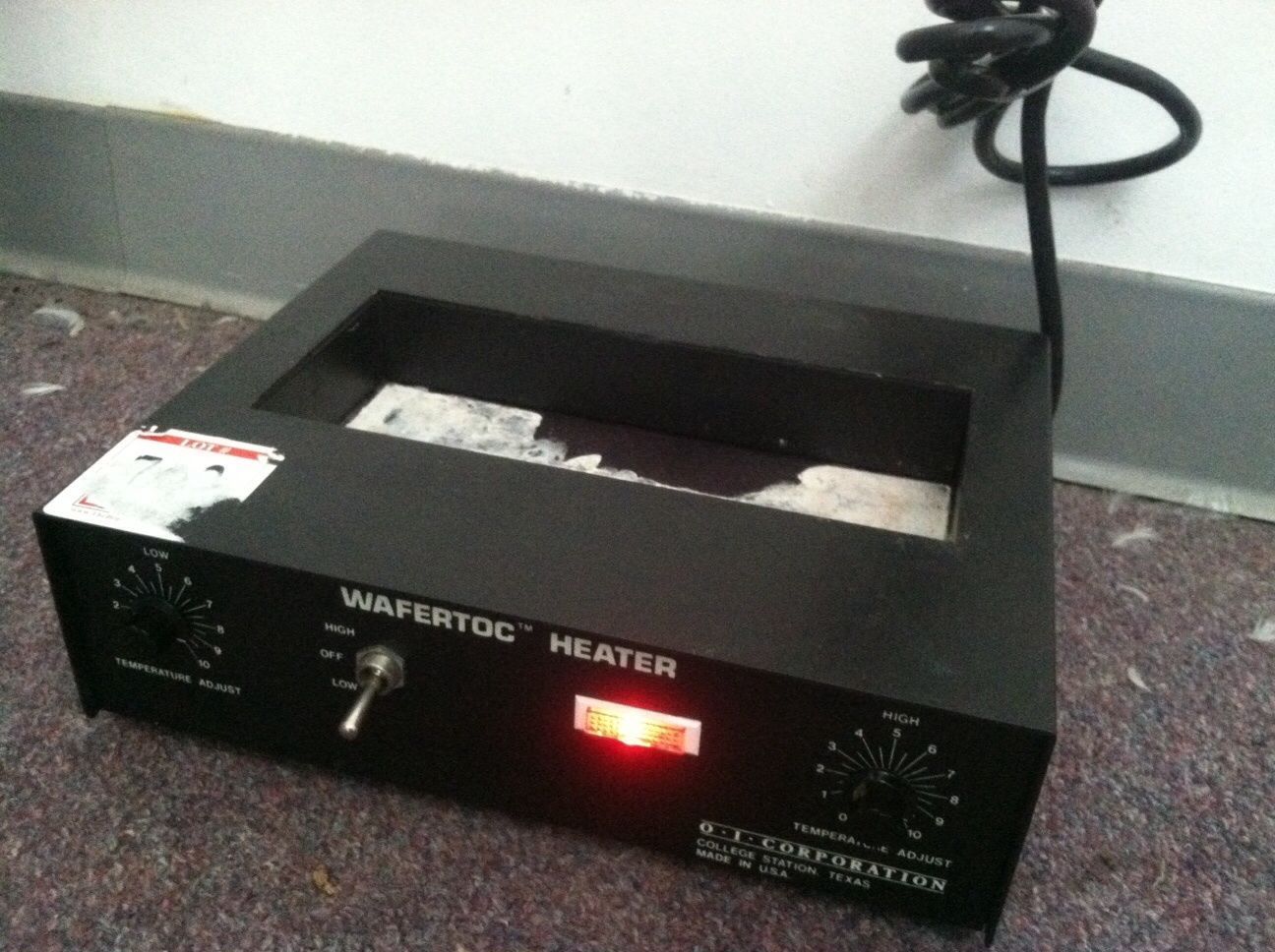 O-I CORP WAFERTOC HEATER  $199 - $197.02