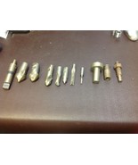 (11) JACOBS CHUCK ARBOR A0433 + MACHINE BIT BORE TAPS DRILLS MORSE ETC $79 - $107.26 CAD