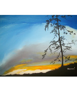 Original 24x36 Landscape Canvas Art Reproduction &quot;Dawning of a New Day&quot; - $219.00