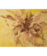 Original 24x36 Floral Abstract Canvas Art Reproduction  - £172.49 GBP