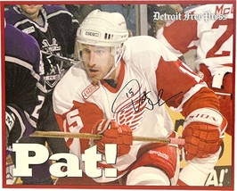 Detroit Red Wings Pat Verbeek 8X10 Collector Card Signature Series Free ... - $4.99
