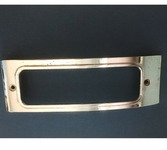 1950 PONTIAC RH PARKING LIGHT CHROME MOLDING - BEZEL - $18.95