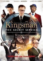 Kingsman: The Secret Service Blue Ray DVD, Cikin Firth, Samuel L Jackson - £2.34 GBP