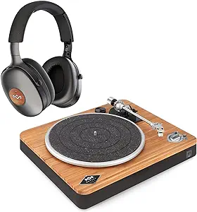 House Of Bluetooth Turntable, Stir It Up Wireless Vinyl Record Player An... - $555.99