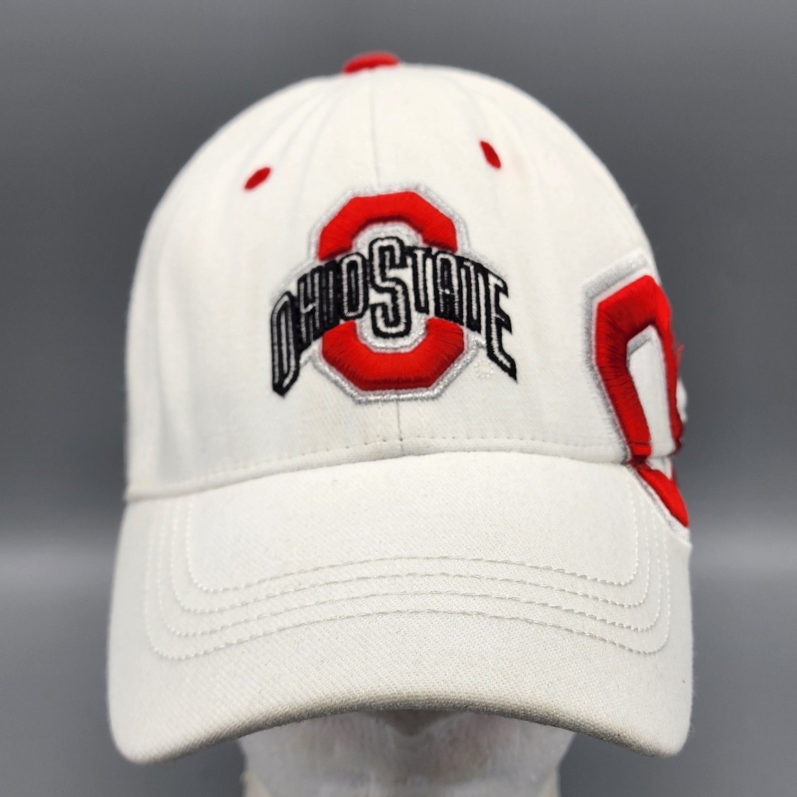 Ohio State Buckeyes Hat Top Of The World Embriodered Big Logo One Fit Ca... - $17.99