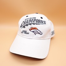 Denver Broncos Hat Cap Division Champions 2005 Reebok On Field Adjustable NFL - £11.85 GBP