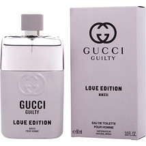 Gucci Guilty Love Edition By Gucci Edt Spray 3 Oz (Mmxxi Bottle) - £92.82 GBP