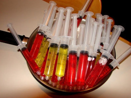 NEW 20 JELLO SHOT SYRINGES INJECTORS IN-JECTOR BAR PARTY UP TO 2 OUNCE 2... - £19.45 GBP