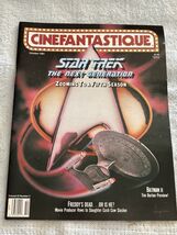 Cinefantastique October 1991 Star Trek TNG Zooming to a Fifth Season Vol... - $9.31