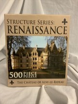 The Chateau of Azay-Le-Rideau 500 pc Jigsaw Puzzle Structure Series: Ren... - $6.96