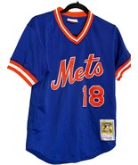 Mitchell &amp; Ness New York Mets Darryl Strawberry 1986 Pullover Jersey. Si... - $72.85