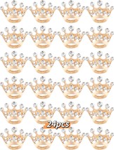 24PCS Small Crown Brooch pins - £22.69 GBP