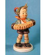 MI Hummel Accordion Boy #185 TMK-6 5.25&quot; Goebel Boy Figurine 1970s - $27.41 CAD