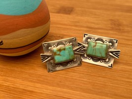 Carolyn Pollack Relios Turquoise Sterling Silver Southwestern Statement ... - £63.25 GBP