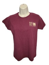 Boston College Media Technology Services Eagletech Womens Small Burgundy TShirt - £15.65 GBP