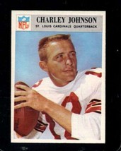 1966 Philadelphia #163 Charley Johnson Ex Cardinals *X102140 - £2.15 GBP
