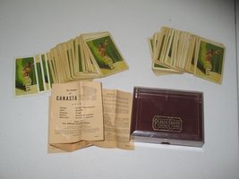 Arrco 1950&#39;s Art Canasta India Fan Dancer 2 Decks/Sets Playing Cards Vintage VGC - £23.59 GBP