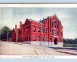 Scottish Rite Cathedral Building St Joseph Missouri MO 1908 DB Postcard Q4 - $7.43