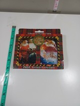 Coca-Cola Playing Cards Collectible Christma Santa Claus Tin 1996 Vintag... - $14.85