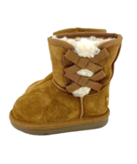 Koolaburra By UGG Victoria Bow Faux Fur &amp; Genuine Sheepskin Short Boot S... - $39.20