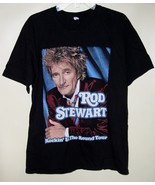 Rod Stewart Concert Tour T Shirt Vintage 2007 Rockin In The Round Size L... - £50.81 GBP