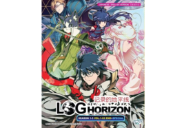 DVD Anime LOG Horizon Complete Series Season 1+2+3 (1-62 End) +Special (English) - £24.70 GBP