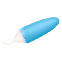 Boon Squirt Silicone Baby Food Dispensing Spoon Blue - £69.20 GBP
