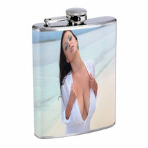 Polish Pin Up Girls D17 Flask 8oz Stainless Steel Hip Drinking Whiskey - £11.59 GBP