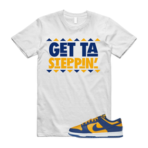 GET T Shirt for Dunk Low Blue Jay University Yellow Michigan 1 UCLA Gold - £23.46 GBP+
