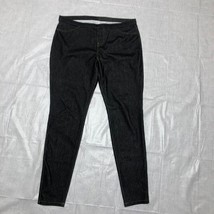 Simply Vera Jeggings Womens Large Black Stretch Pull-On Pants - £9.34 GBP