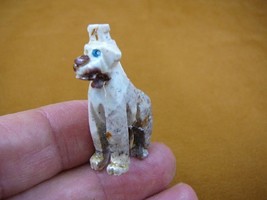 (Y-GIR-35) GIRAFFE African animal gem stone carving SOAPSTONE PERU love ... - $8.59