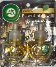 Air Wick Essential Oils Refills, Vanilla Creme, Pack of 2 (.67 Fl Oz/Bot... - £15.40 GBP