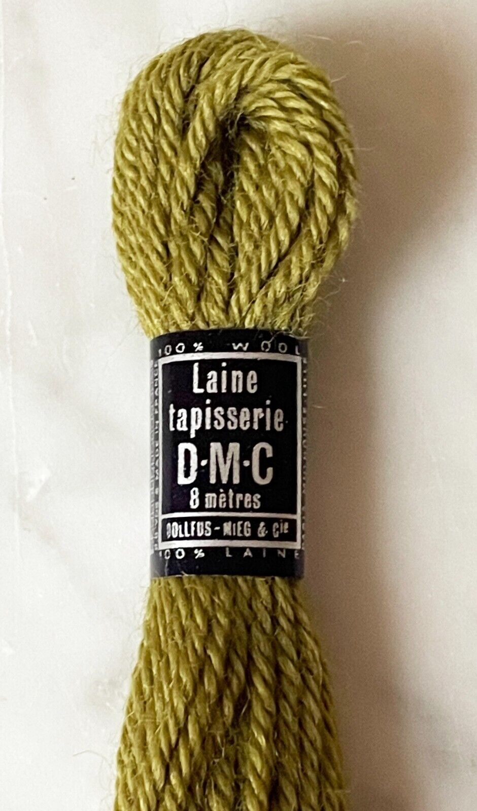 Primary image for DMC Laine Tapisserie France 100% Wool Tapestry Yarn - 1 Skein Olive Green #7363