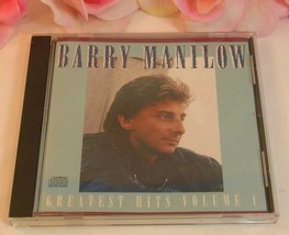 Barry Manilow 1989 Arista Records 10Tracks Greatest Hits Volume 1 Gently Used CD - £9.13 GBP