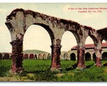 Ruins of Arches Mission San Juan Capistrano California CA DB Postcard H25 - $3.49