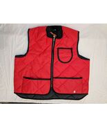NWT Du Pont Hollofil Dacron Polyester Filled Hunting Insulated Red Vest ... - $31.67