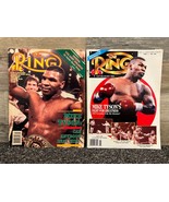 The Ring Boxing Magazine March 1987 &amp; November 1991 - Vintage Mike Tyson... - £54.11 GBP