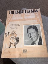 1938 VIntage &quot;The Umbrella Man&quot; Sheet Music, Piano, Voice, Clef Instruments - £5.08 GBP