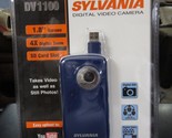 Sylvania DV1100 Digital Video Camera 1.8&quot; screen 4X Digital Zoom SD Slot - $19.79