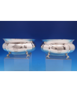 J. Tostrup Norwegian .830 Silver Serving Bowls Pair 4&quot; x 7 1/2&quot; 28 ozt. ... - $32,208.02 MXN